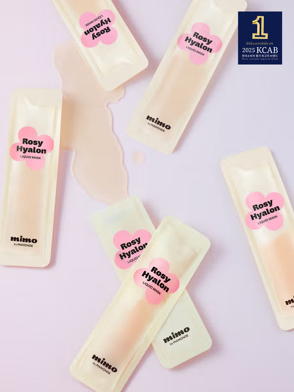 [MiMO BY MAMONDE] 玫瑰玻尿酸液態面膜 2ml × 6入