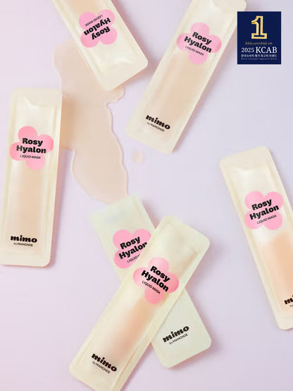 [MiMO BY MAMONDE] 玫瑰玻尿酸液態面膜 2ml × 6入